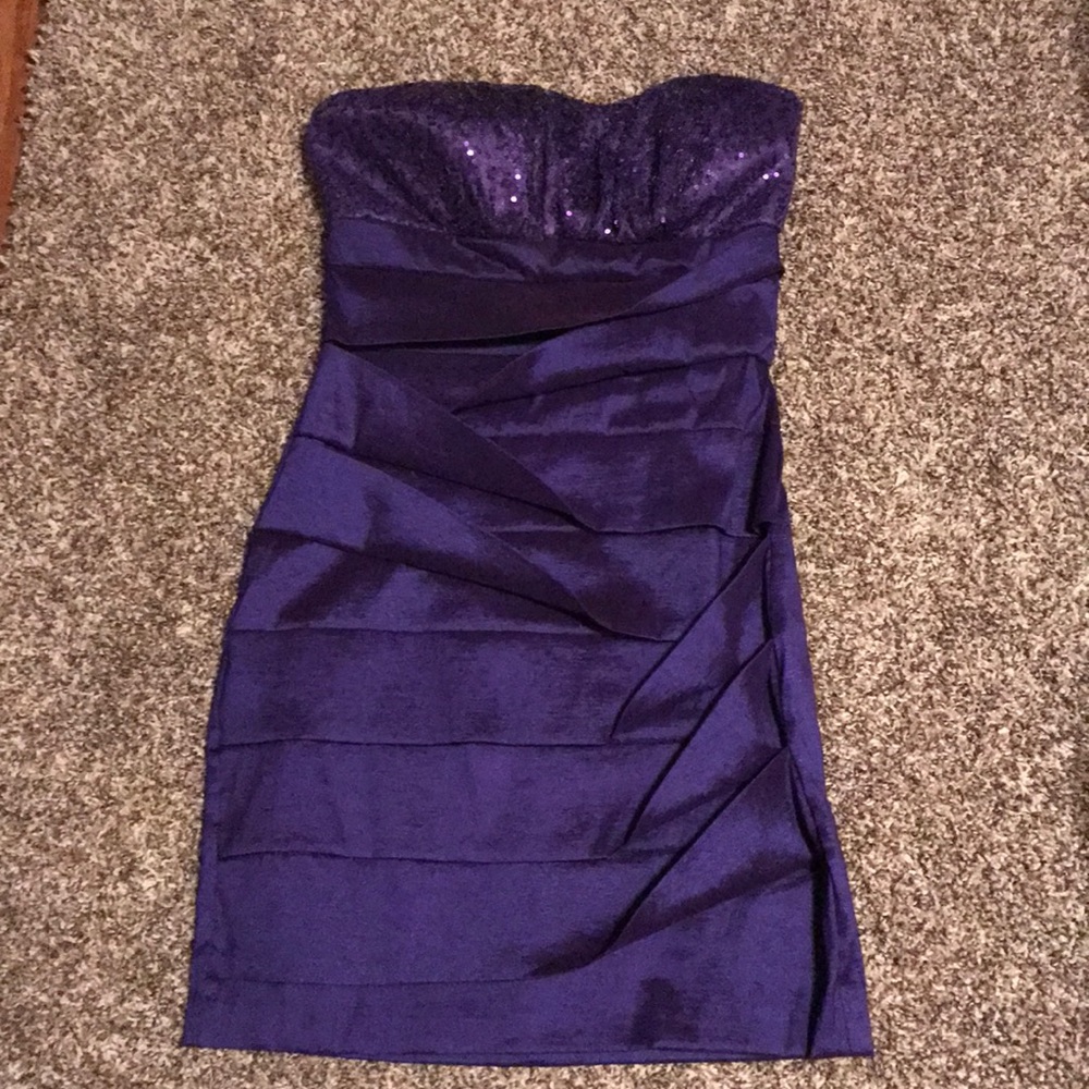 Purple dress